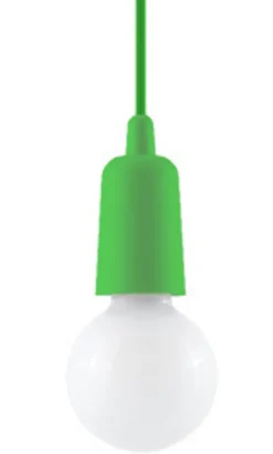 Pendelleuchte DIEGO 1 Grün - 1x E27 Fassung - max. 60W - exkl. LED's