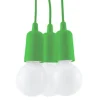 Pendelleuchte DIEGO 3 Grün - 3x E27 Fassung - max. 3x60W - exkl. LED's