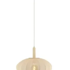 Pendelleuchte E27 Lucide Corina Creme Ø50cm - Höhenverstellbar | Wohnzimmerbeleuchtung