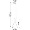 Pendelleuchte EMPOLI - 1x E27 Fassung - max. 60W - exkl. LED's