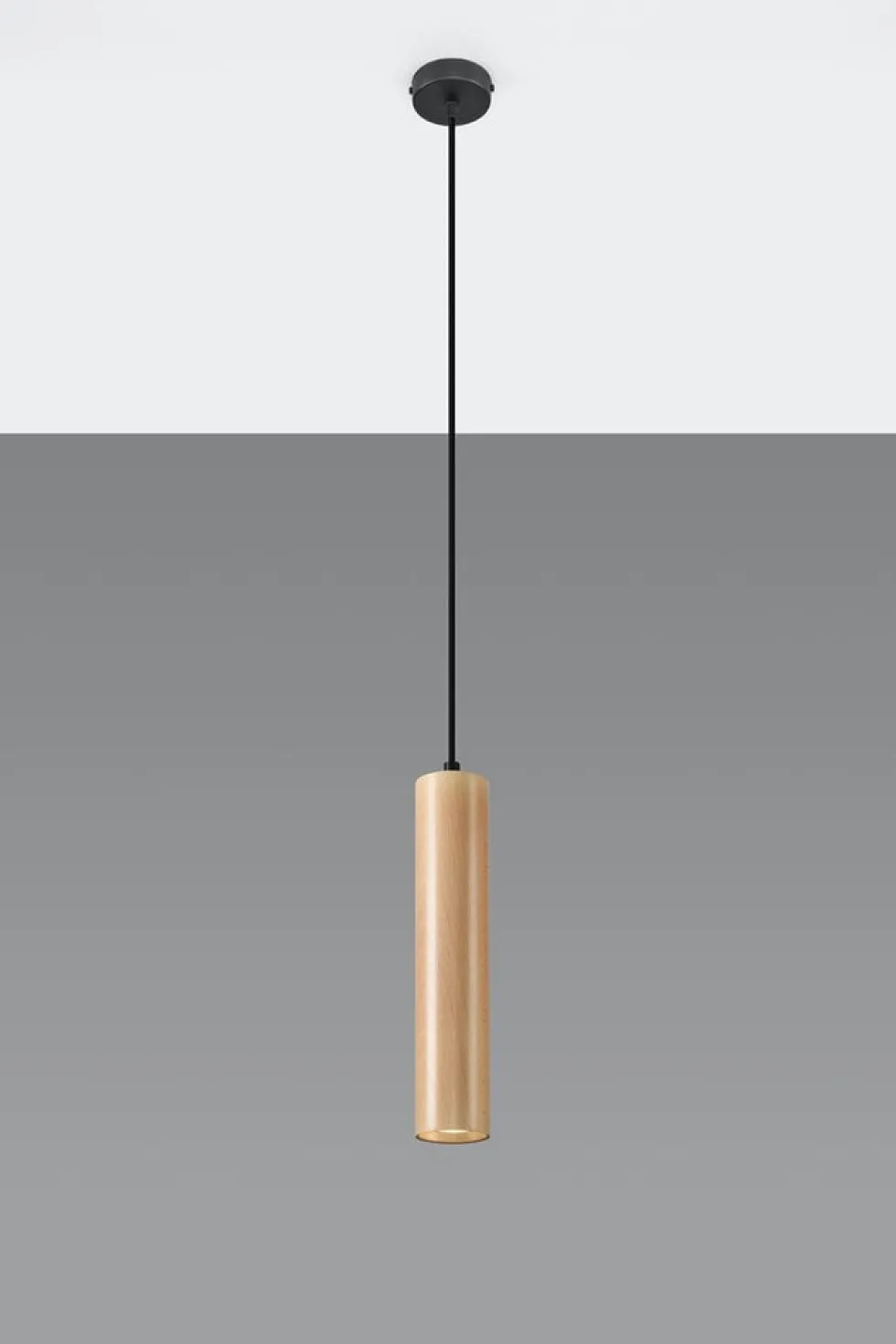 Pendelleuchte LINO Holz - 1x GU10 Fassung - max. 40W - exkl. LED's