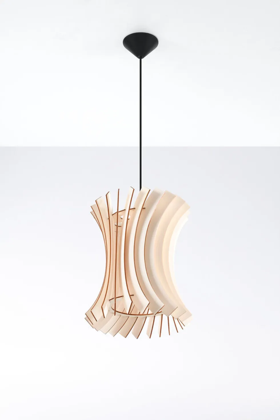 Pendelleuchte ORIANA Holz - 1x E27 Fassung - max. 60W - exkl. LED's