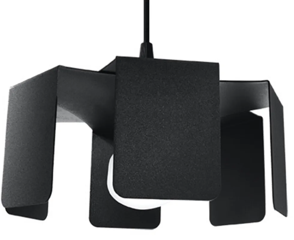 Pendelleuchte TULIP Schwarz - 1x E27 Fassung - max. 60W - exkl. LED's