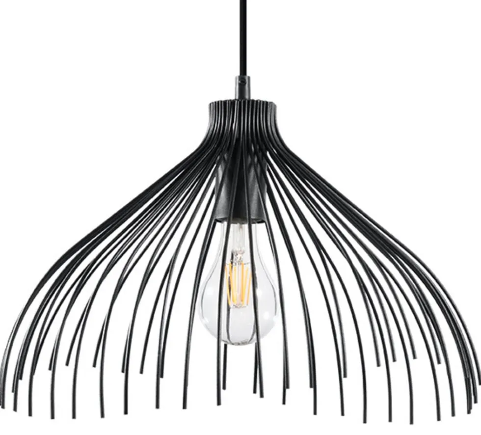 Pendelleuchte UMB Schwarz - 1x E27 Fassung - max. 60W - exkl. LED's
