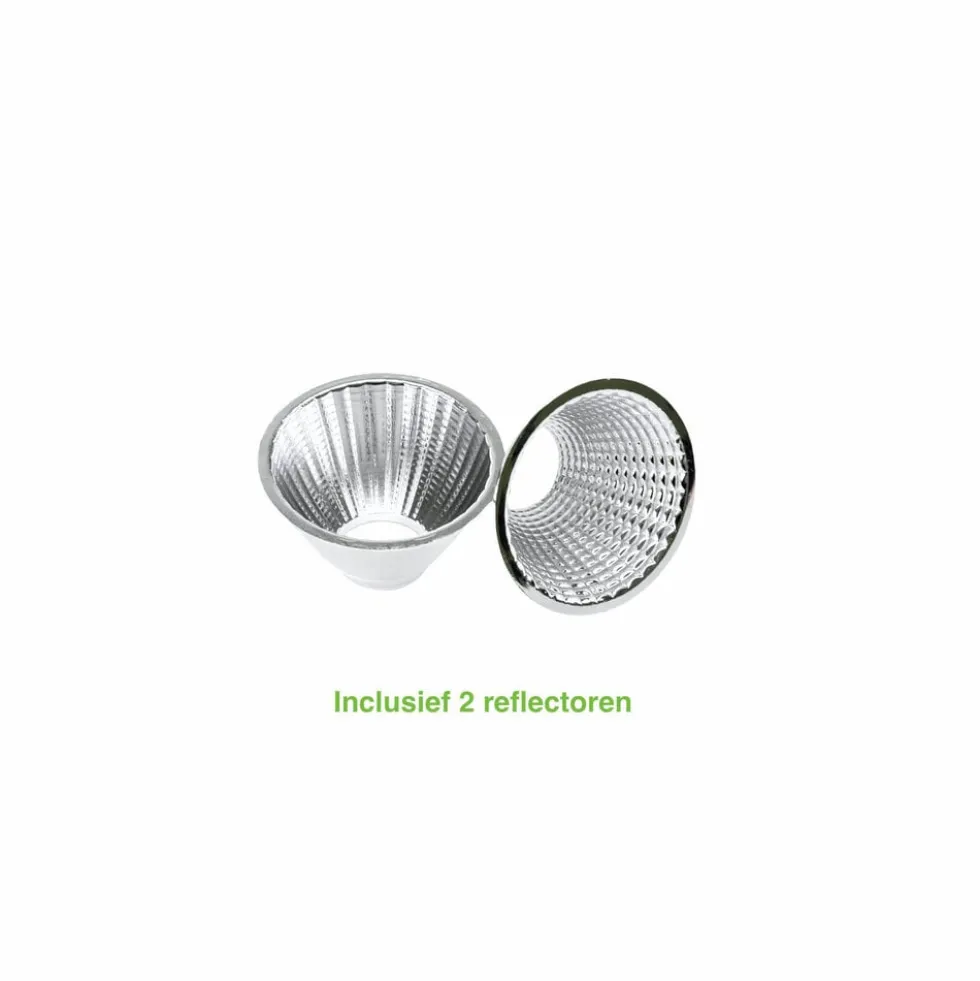 3-Phasen LED Schienenstrahler Andromeda – 4000 K – 25–27 W Multi-Lumen-Schalter – 170×74 mm – Schwarz