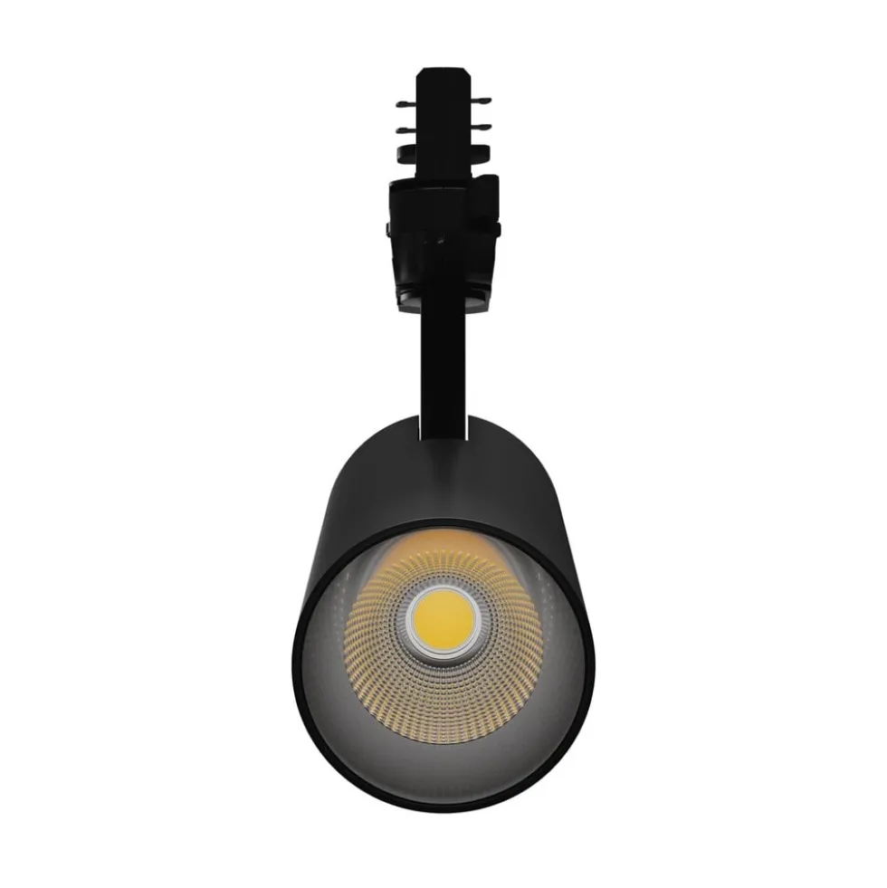 3-Phasen LED Strahler Andromeda – 25–27W Multi-Lumen-Schalter – 4000K Neutralweiß – Schwarz – 170×74 mm
