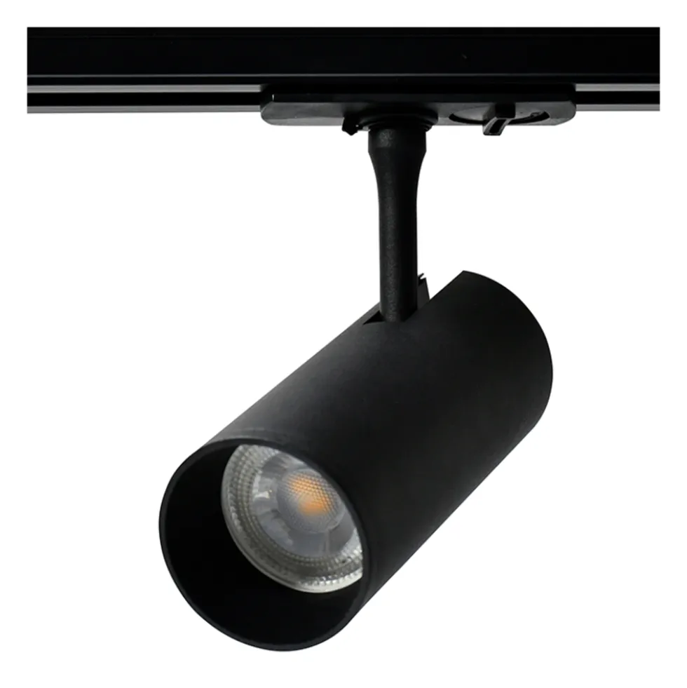 1-Phasen Scheinen Strahler - Modern - Schwarz | GU10-Fassung - 230V Anschluss
