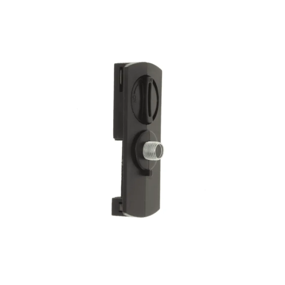 1-Phasen Schienenadapter - Slim fit - Schwarz