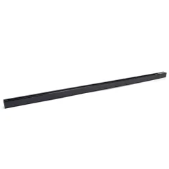3-Phasen Stromschiene Schwarz | 1 Meter - Aufbau schiene – Universal für Schienenstrahler