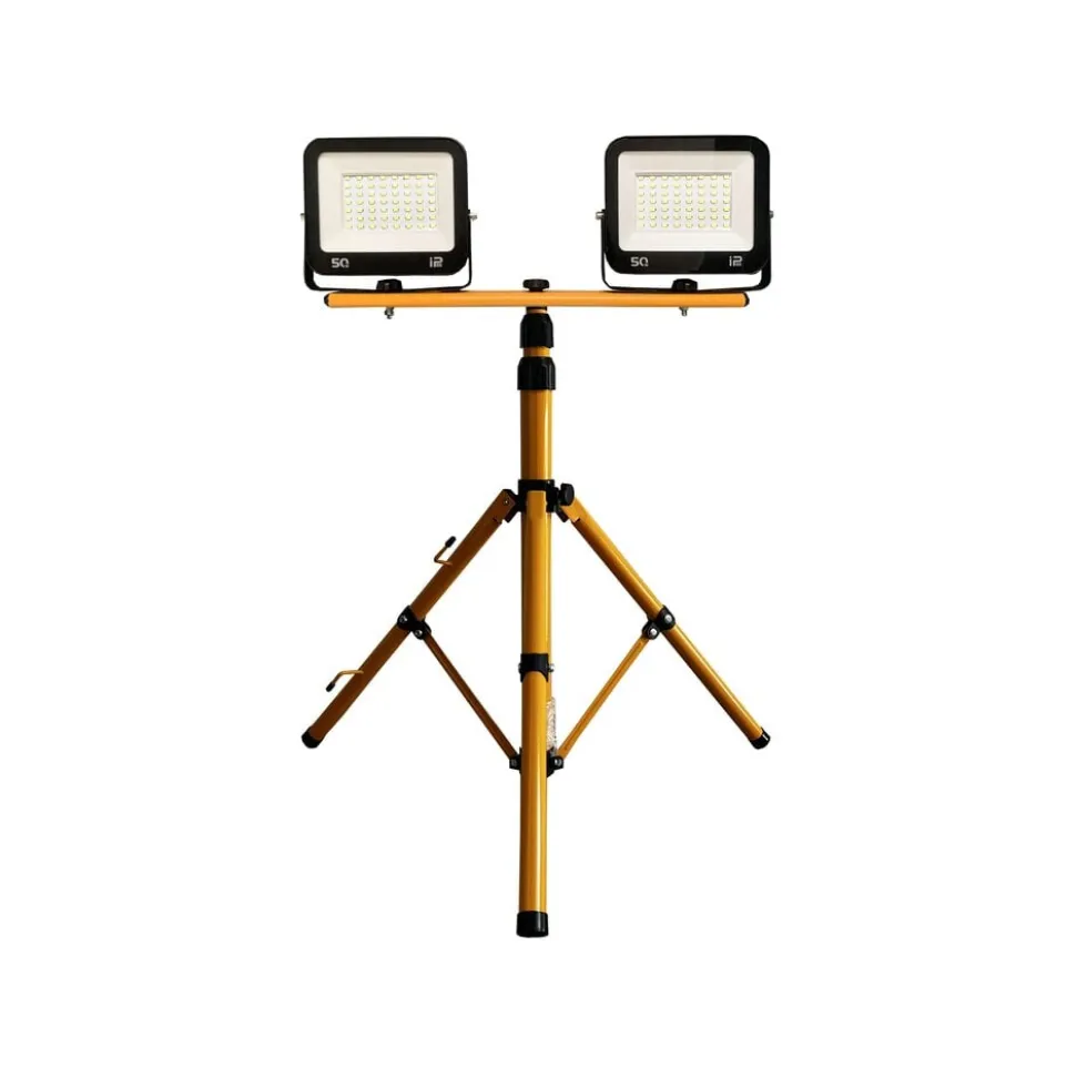 Professional LED Bauhstrahler - 2x50W 8400lm - 4000K 840 - IK07 - IP65