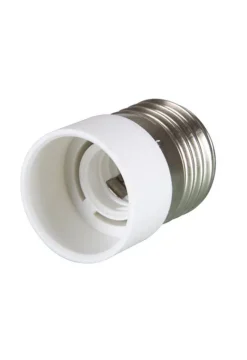 Reduzierstück Adapter E27 auf E14 Weiß max. 60W
