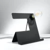 Schreibtischlampe INCLINE Schwarz - 1x E27 Fassung - max. 60W - exkl. LED's