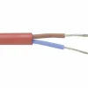 Silikon Anschlusskabel 2x1,5mm² mit runder Isolierung - pro Meter