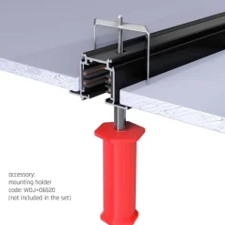 Spectrum 3-Phasen Stromschiene Einbau 100 cm Schwarz
