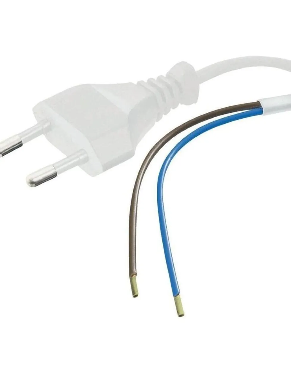 Stromkabel mit Stecker - 3 Meter - 2-polig - 230V