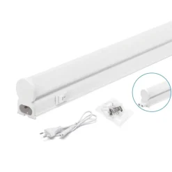 T5 LED Küchenunterbauleuchte - 120cm - Lichtfarbe optional - komplett mit 0,6m Anschlusskabel und Ein- / Ausschalter - 18W entspricht 140W