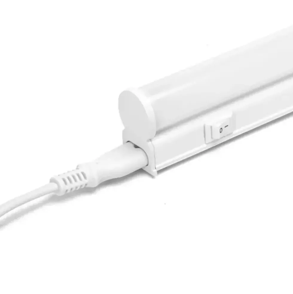 T5 LED Küchenunterbauleuchte - 120cm - Lichtfarbe optional - komplett mit 0,6m Anschlusskabel und Ein- / Ausschalter - 18W entspricht 140W
