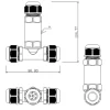 T-Stück Dosenmuffe Verbinder IP68 - wasserdicht - 2- und 3-polig 0,5 - 2,5 mm²