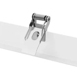 Unterputz Deckenrahmen 120x30cm - Weiß | Ideal für Side- und Backlit LED Panels in Gipsdecken