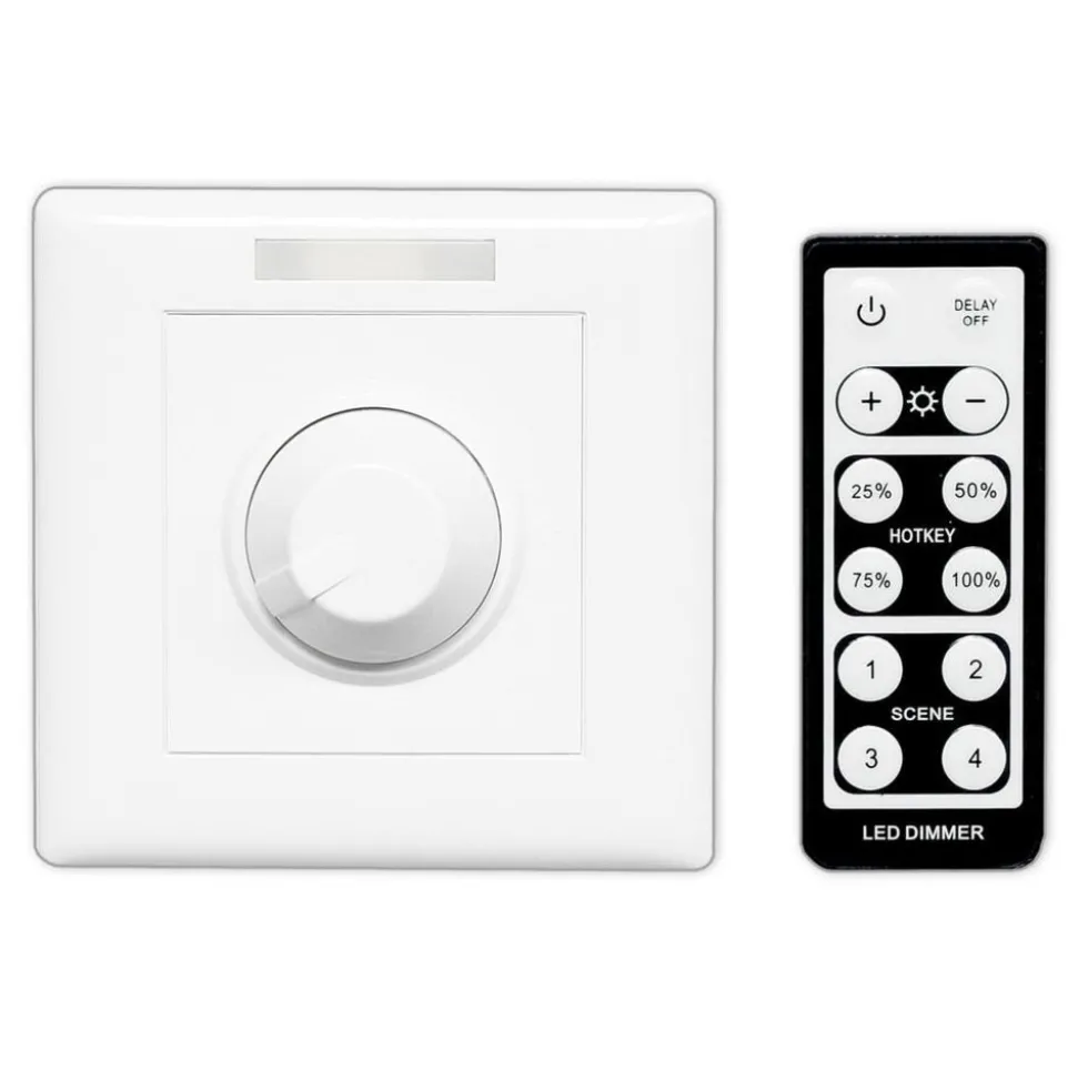 1-10V Aufputz Dimmer max. 800 Watt mit Fernbedienung - geeignet für LED Panels