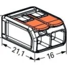 Verbindungsklemmen 2-polig 0.14-4 mm² 221-413 - 2 Stück