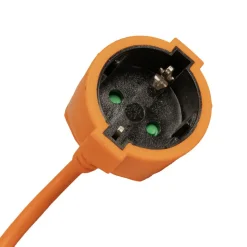 Verlängerungskabel 5 Meter - H05VV-F3G1,5 geerdet - orange
