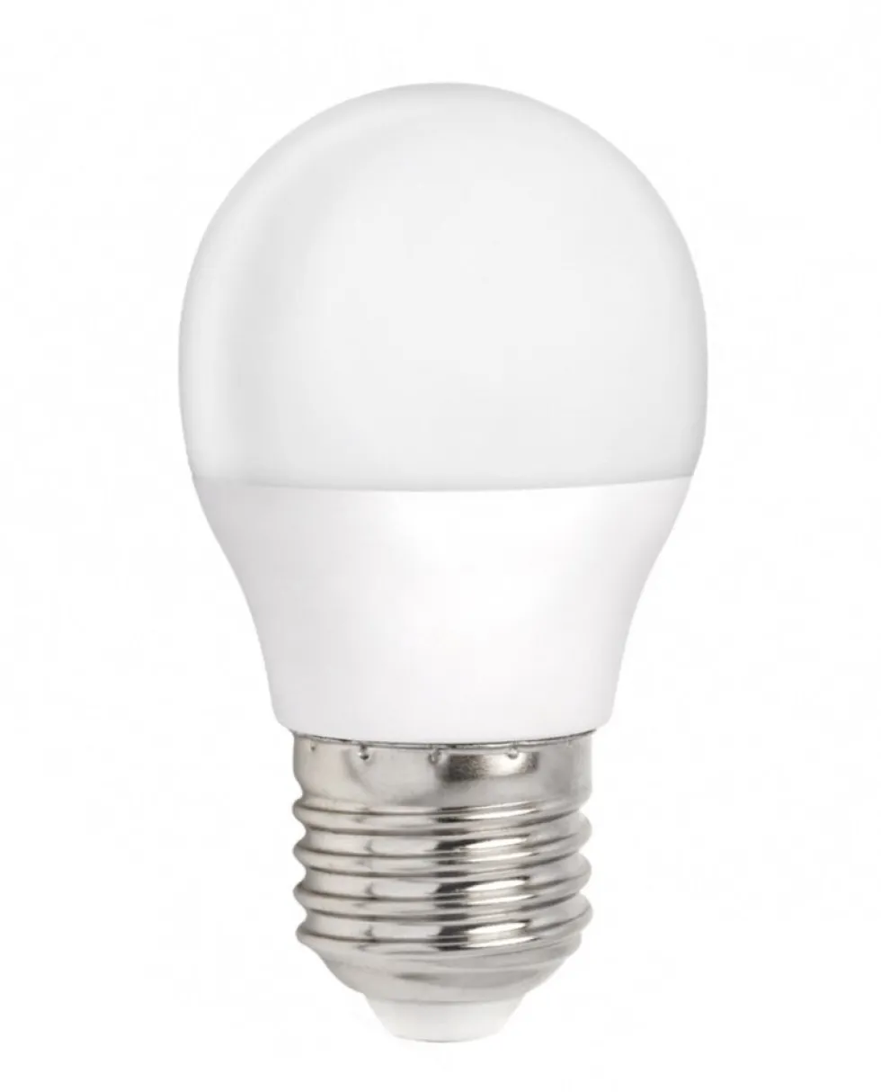 Vorteilspack 10 Stück - E27 LED Lampen - Typ G45 - 4W entspricht 25W - 6400K Tageslichtweiß