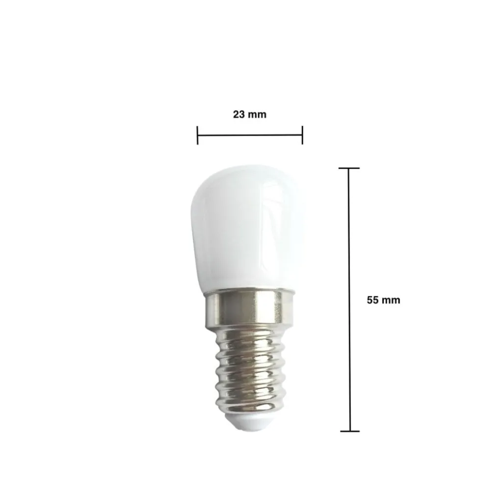 Vorteilspack 10 Stück- E14 LED Lampe - Type T26 - 2W entspricht 12W - Lichtfarbe optional