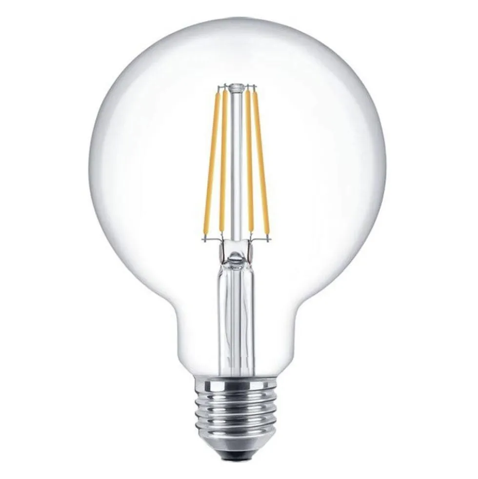 Vorteilspack 10 Stück - E27 LED Lampe - XL GLOBE - dimmbar - 4W entspricht 40W - 2700K Warmweiß - dimmbar