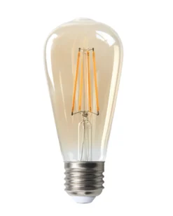 Vorteilspack 10 Stück - E27 LED Lampen - hoch - dimmbar - 4W entspricht 40W - 2200K extra Warmweiß