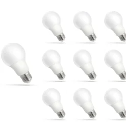 Vorteilspack 10x LED Lampe E27- A60 - 8,5W entspricht - 3000K Warmweiß