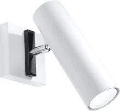 Wandleuchte DIREZIONE Weiß - 1x GU10 Fassung - max. 40W - exkl. LED's