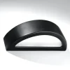 Wandleuchte Keramik ATENA Schwarz - 1x E27 Fassung - max. 60W - exkl. LED's