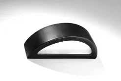 Wandleuchte Keramik ATENA Schwarz - 1x E27 Fassung - max. 60W - exkl. LED's