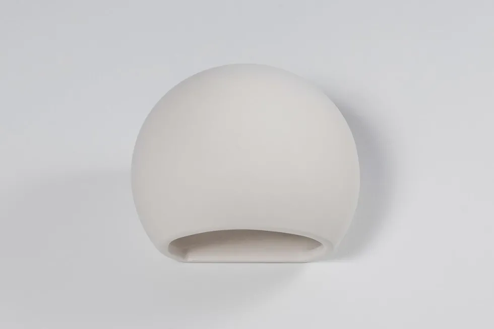 Wandleuchte Keramik GLOBE - 1x E27 Fassung - max. 60W - exkl. LED's
