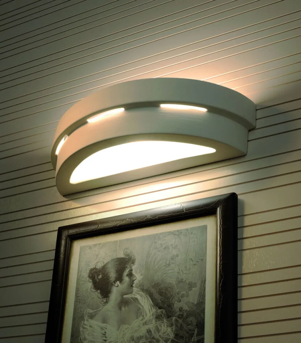 Wandleuchte Keramik HELIOS - 1x E27 Fassung - max. 60W - exkl. LED's