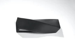 Wandleuchte Keramik SIGMA Schwarz - 2x E27 Fassung - max. 2x60W - exkl. LED's