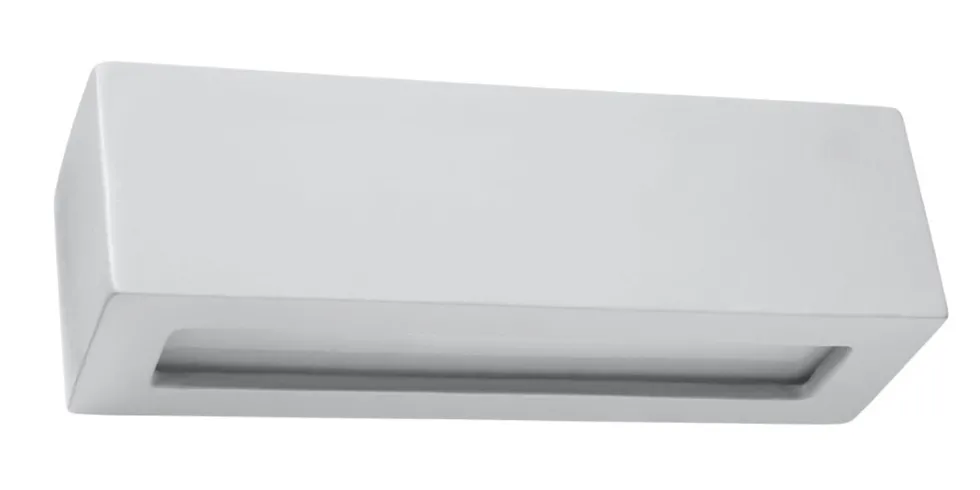 Wandleuchte Keramik VEGA Grau - 1x E27 Fassung - max. 60W - exkl. LED's