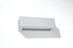 Wandleuchte Keramik VEGA Grau - 1x E27 Fassung - max. 60W - exkl. LED's