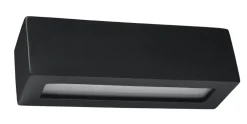 Wandleuchte Keramik VEGA Schwarz - 1x E27 Fassung - max. 60W - exkl. LED's