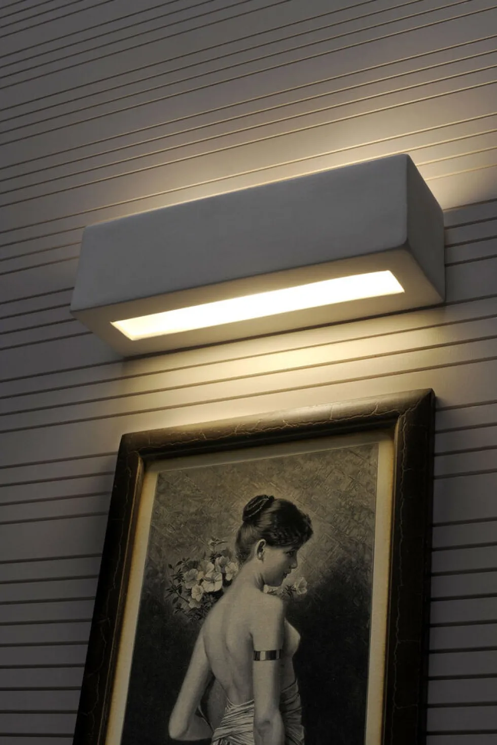 Wandleuchte Keramik VEGA - 1x E27 Fassung - max. 60W - exkl. LED's