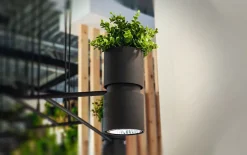 Wandleuchte KUKKIA Schwarz - 1x GU10 / ES111 Fassung - max. 40W - exkl. LED's