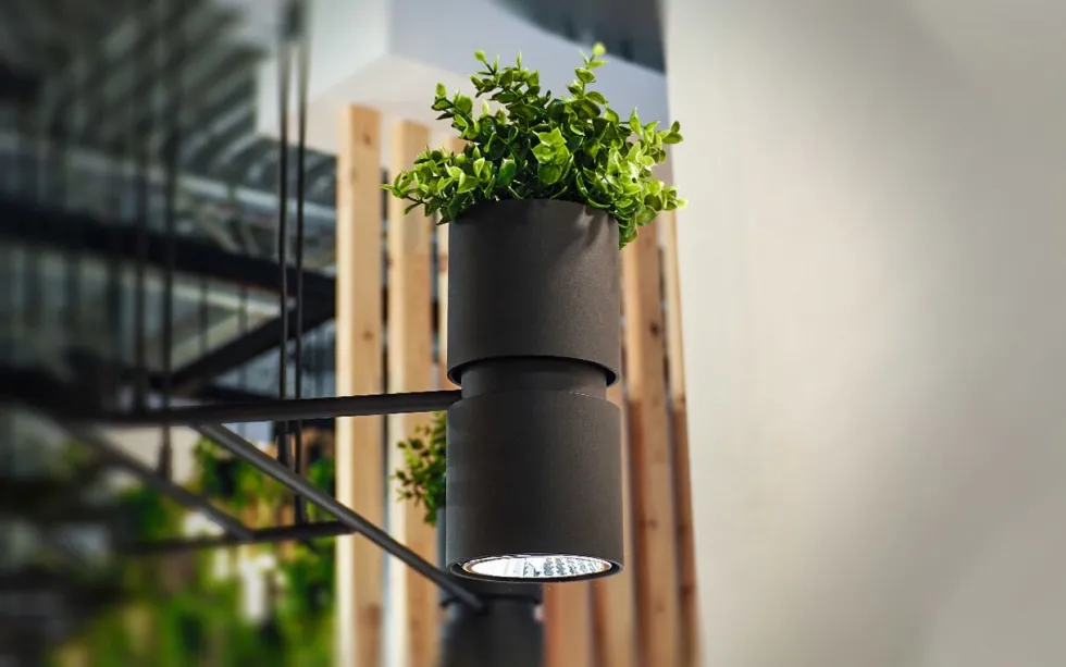 Wandleuchte KUKKIA Schwarz - 1x GU10 / ES111 Fassung - max. 40W - exkl. LED's