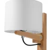 Wandleuchte LEGNO Natur Holz - 1x E27 Fassung - max. 60W - exkl. LED's