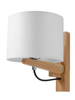 Wandleuchte LEGNO Natur Holz - 1x E27 Fassung - max. 60W - exkl. LED's