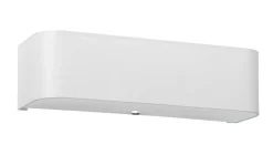 Wandleuchte LOKKO Weiß - 2x E27 Fassung - max. 2x60W - exkl. LED's