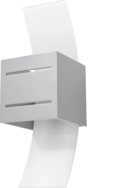 Wandleuchte LORETO Grau - 1x G9 Fassung - max. 40W - exkl. LED's