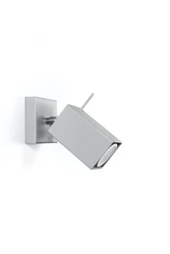 Wandleuchte MERIDA 1 Grau - 1x GU10 Fassung - max. 40W - exkl. LED's