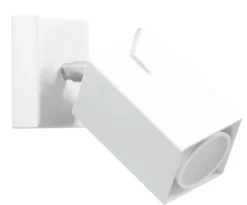 Wandleuchte MERIDA Weiß - 1x GU10 Fassung - max. 40W - exkl. LED's