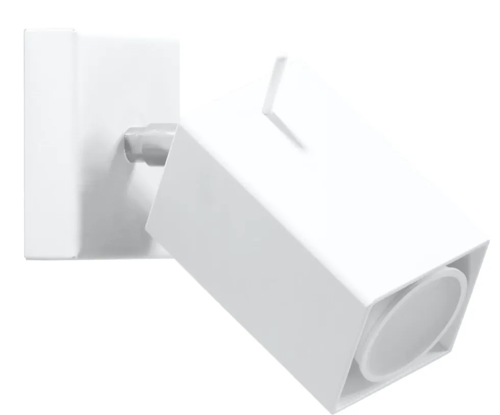 Wandleuchte MERIDA Weiß - 1x GU10 Fassung - max. 40W - exkl. LED's